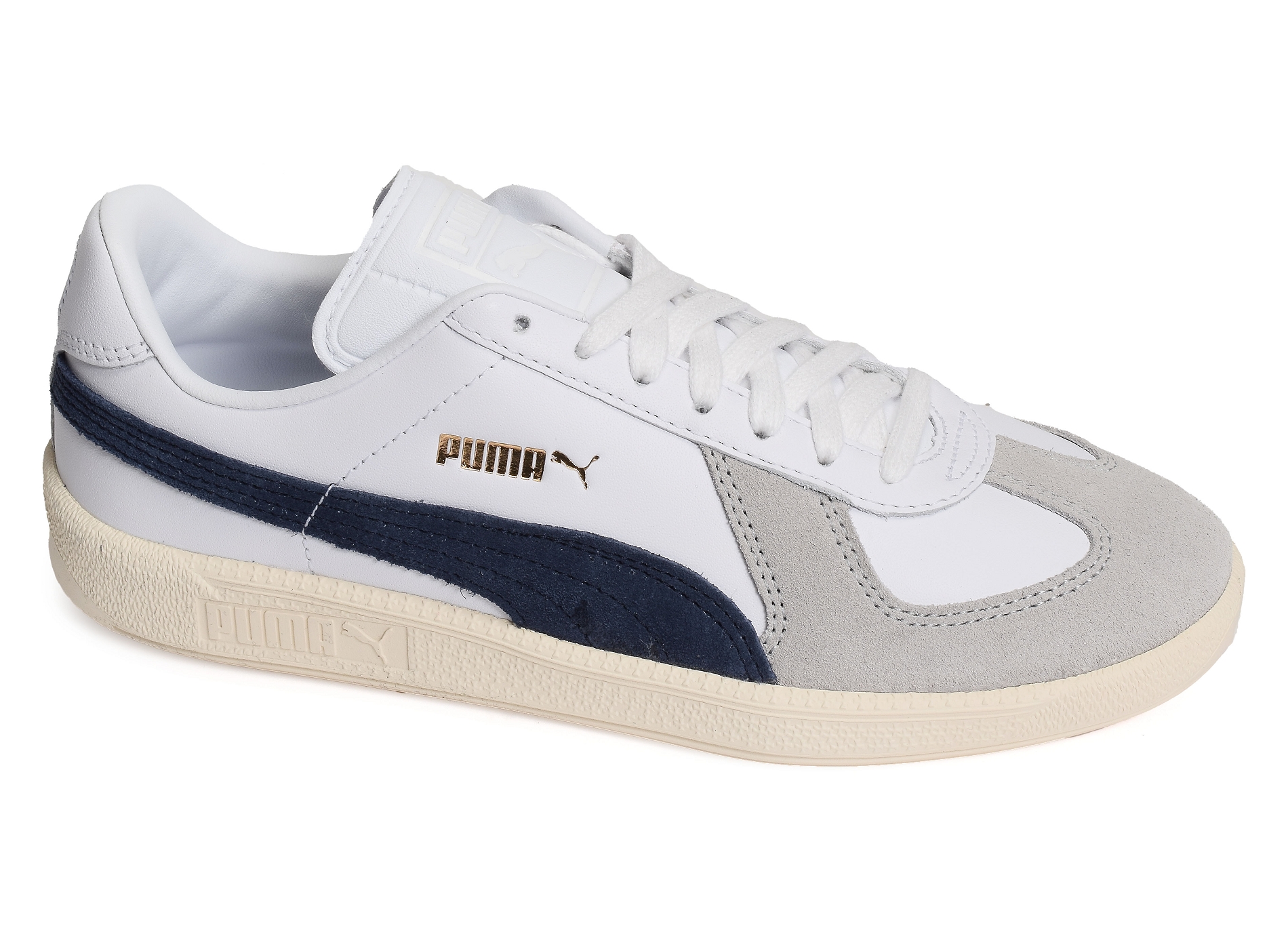 Army trainer blanc marine