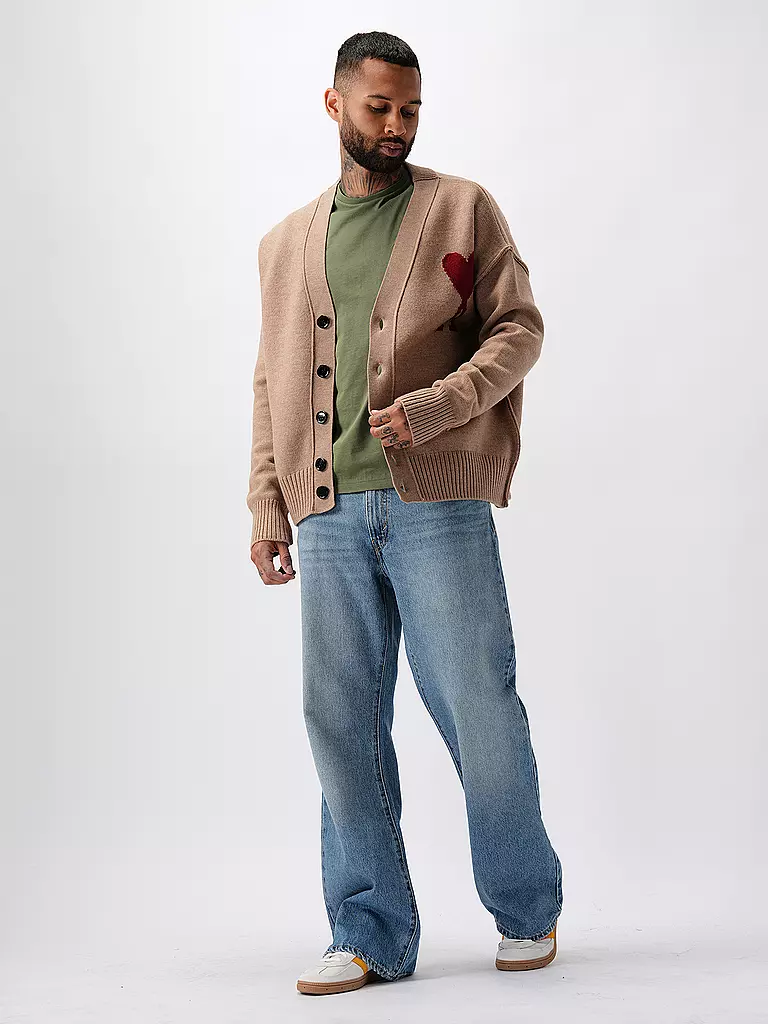 AMI PARIS Cardigan  camel