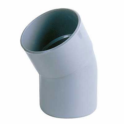 Coude en PVC mâle femelle 20° x ø50 mm Interplast