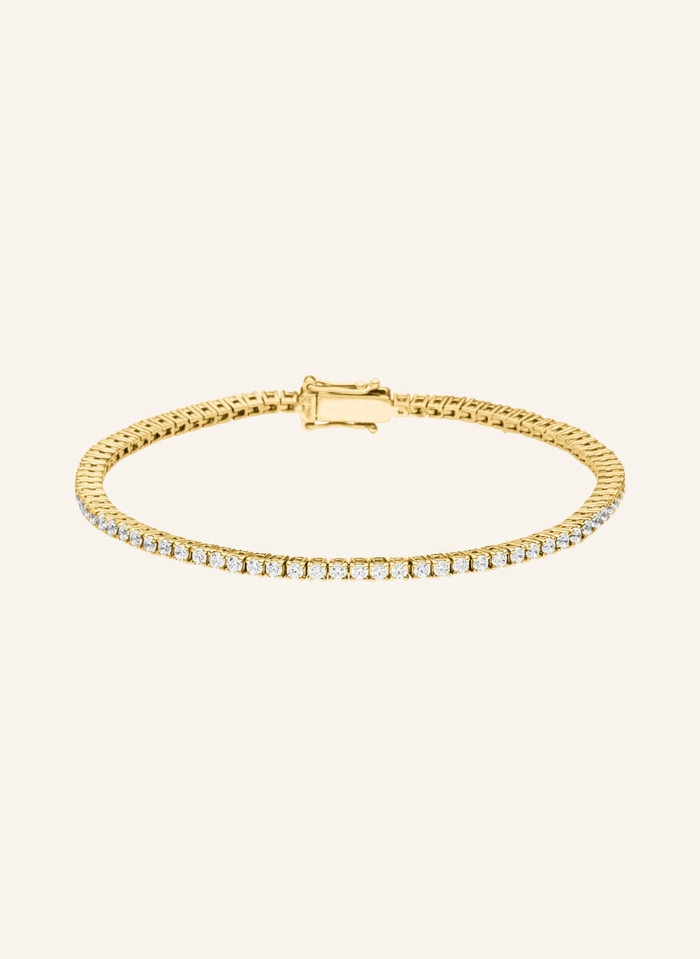 VEYNOU Armband TENNIS aus 18 Karat Gelbgold mit 1,7ct. lab-grown Diamanten