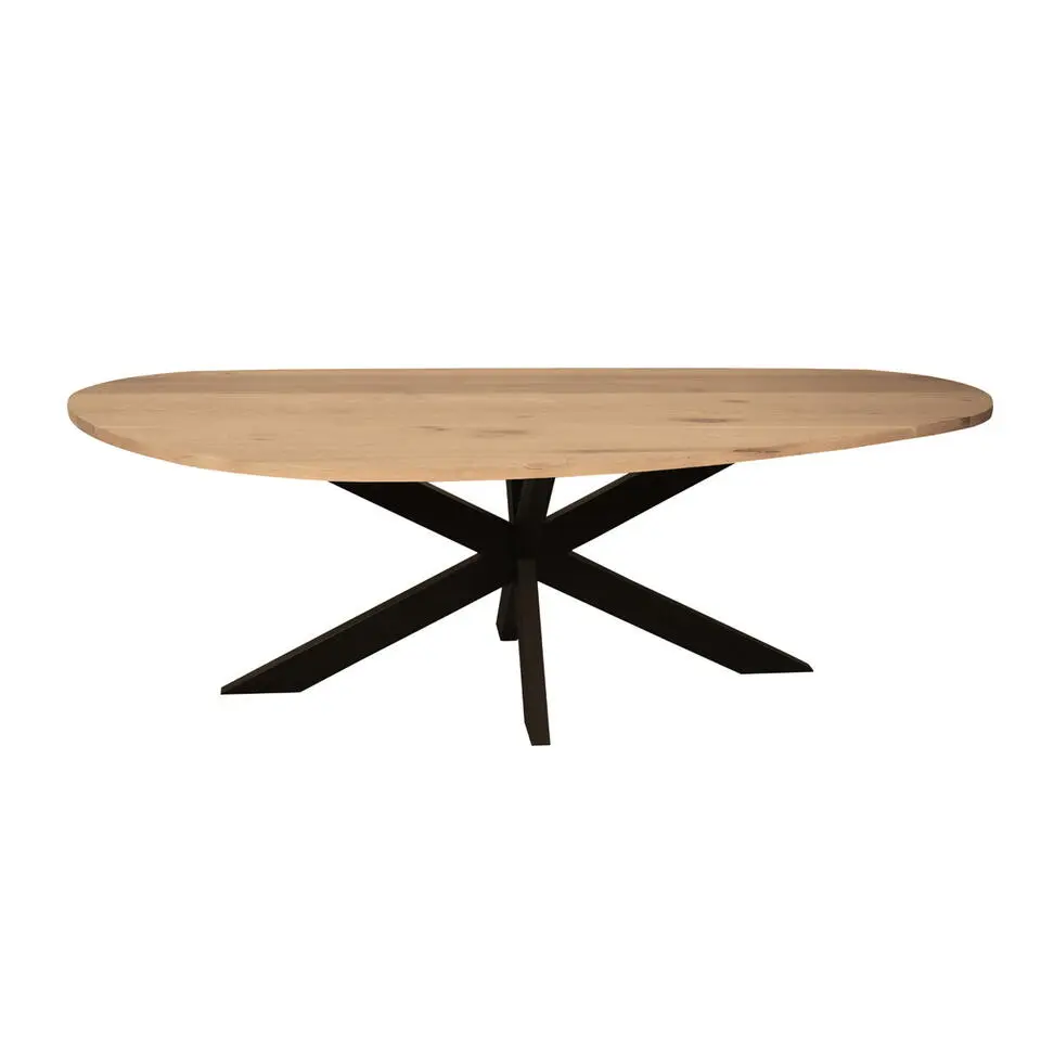 Eettafel Naturel Eikenhout - 280x130x76cm - Cloud