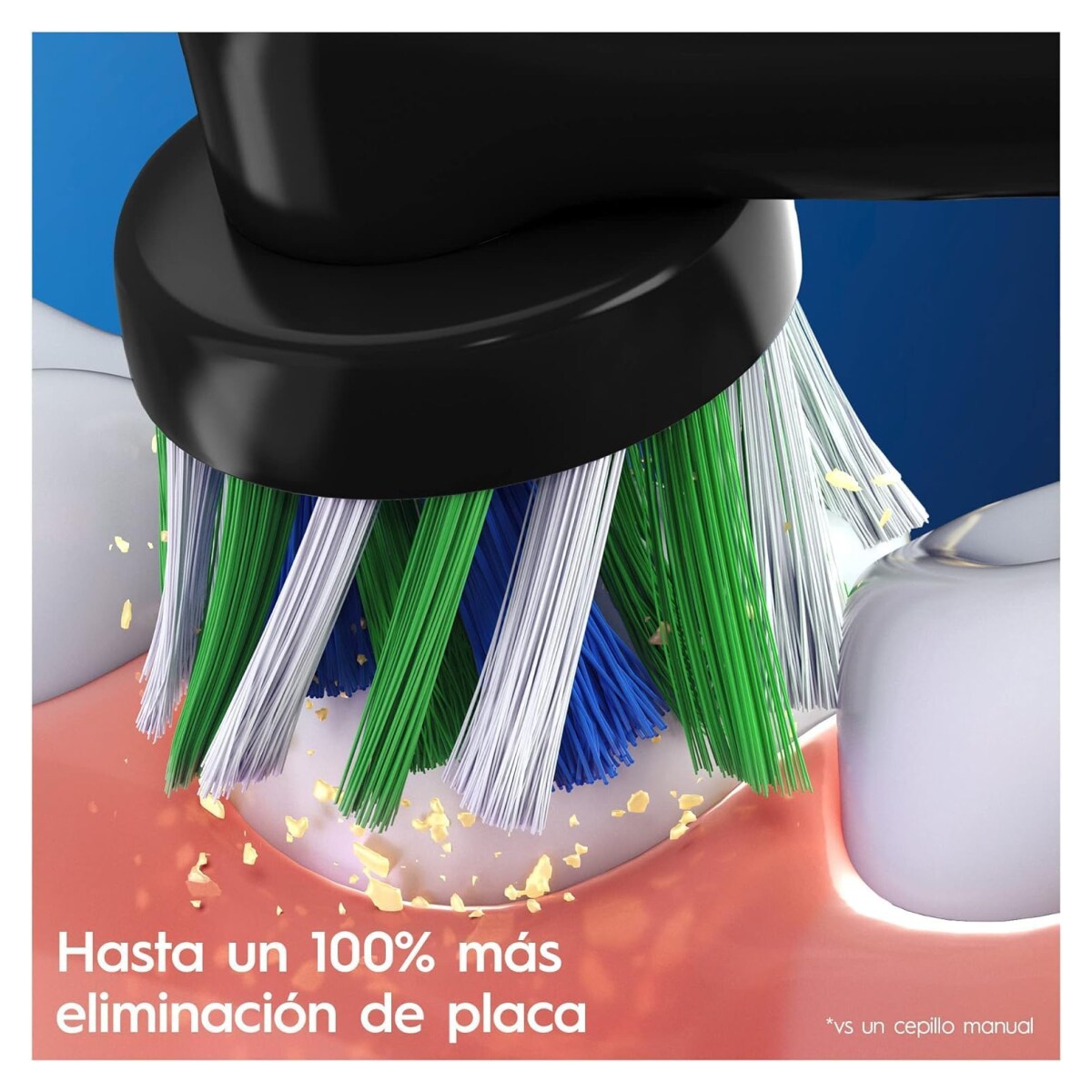 Oral-B Cross Action CleanMaximiser Ersatzbürsten schwarz 8 Stk