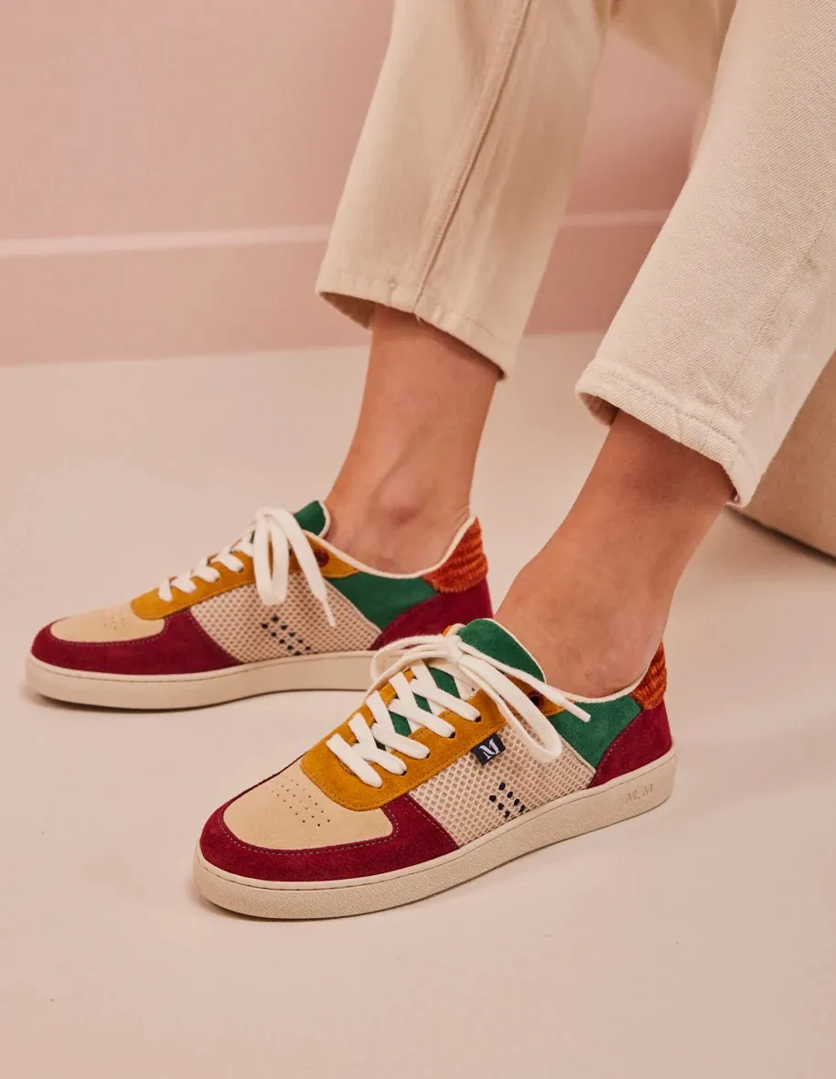 Baskets basses Marie M.Moustache