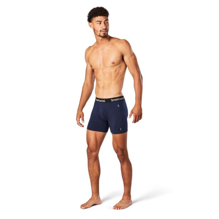 Smartwool Herre Undertøj og basislag Merino Boxer Brief Blå