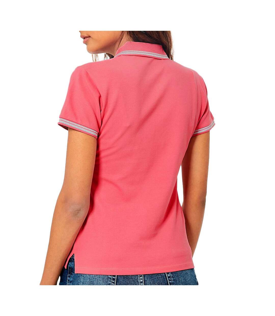Polo Rose Femme Kaporal Courtes