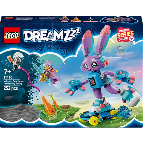 LEGO DREAMZzz Izzie og gaming-kaninen Bunchurro 71490