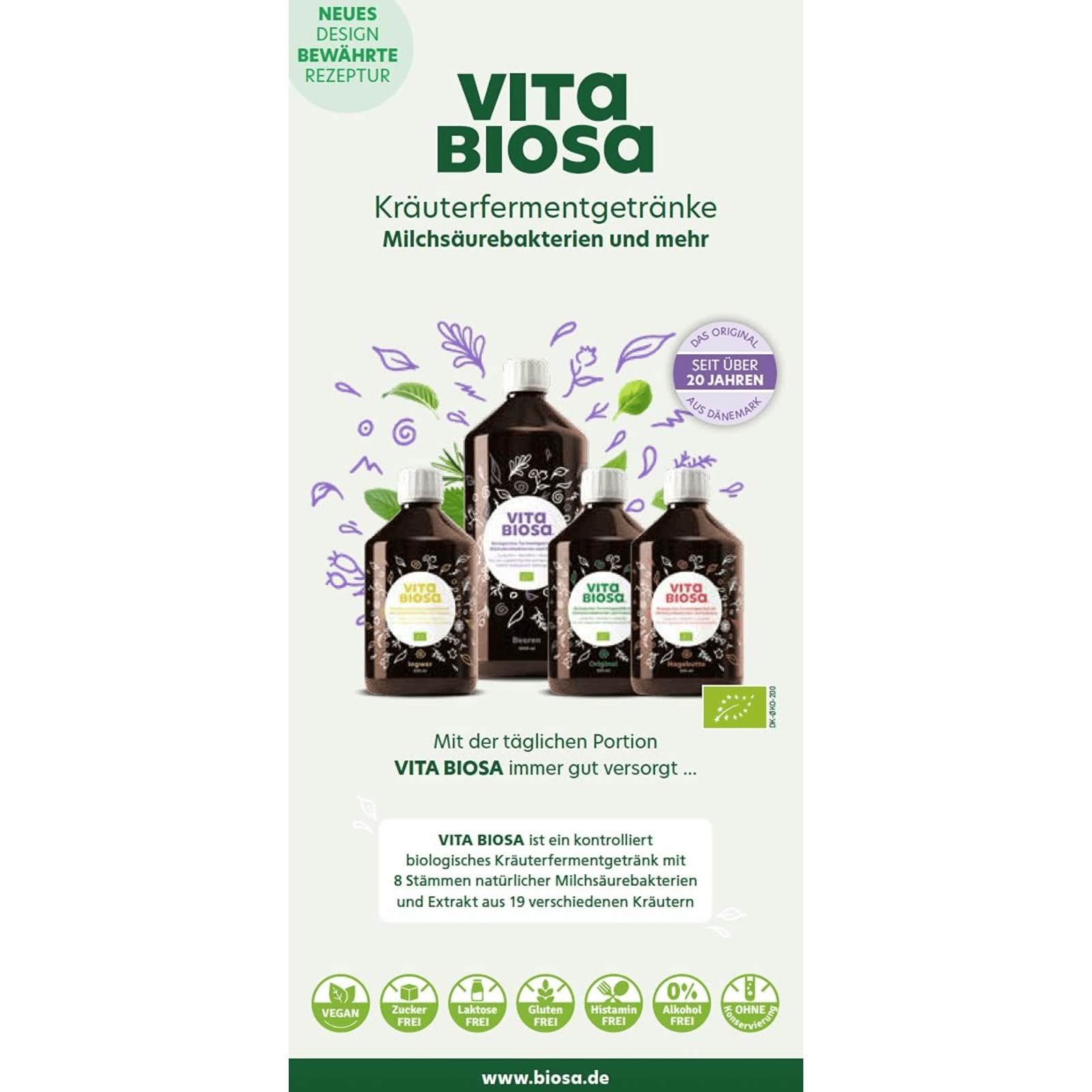 Vita Biosa Beeren bio (3000ml)