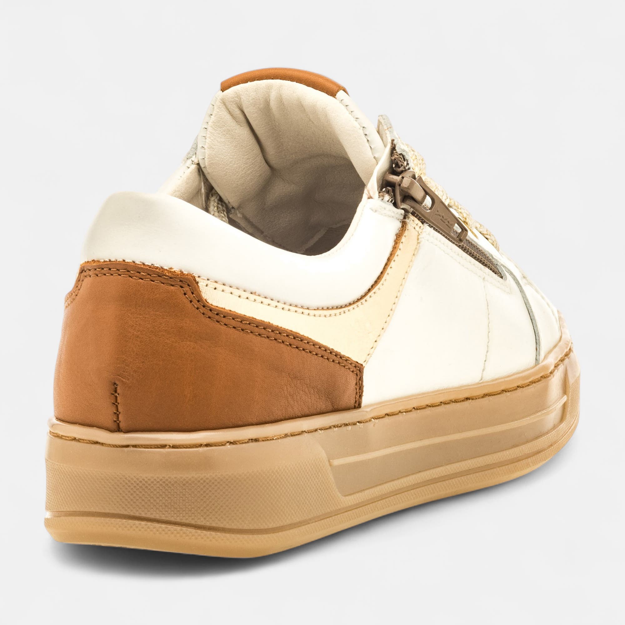 Baskets basses Femme en cuir blanc