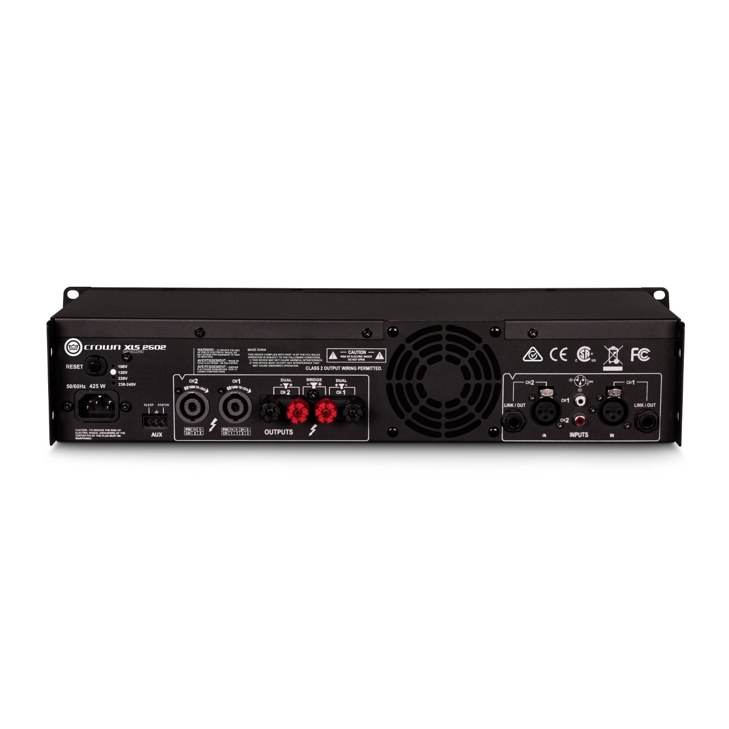 Crown DriveCore XLS 2502 PA versterker