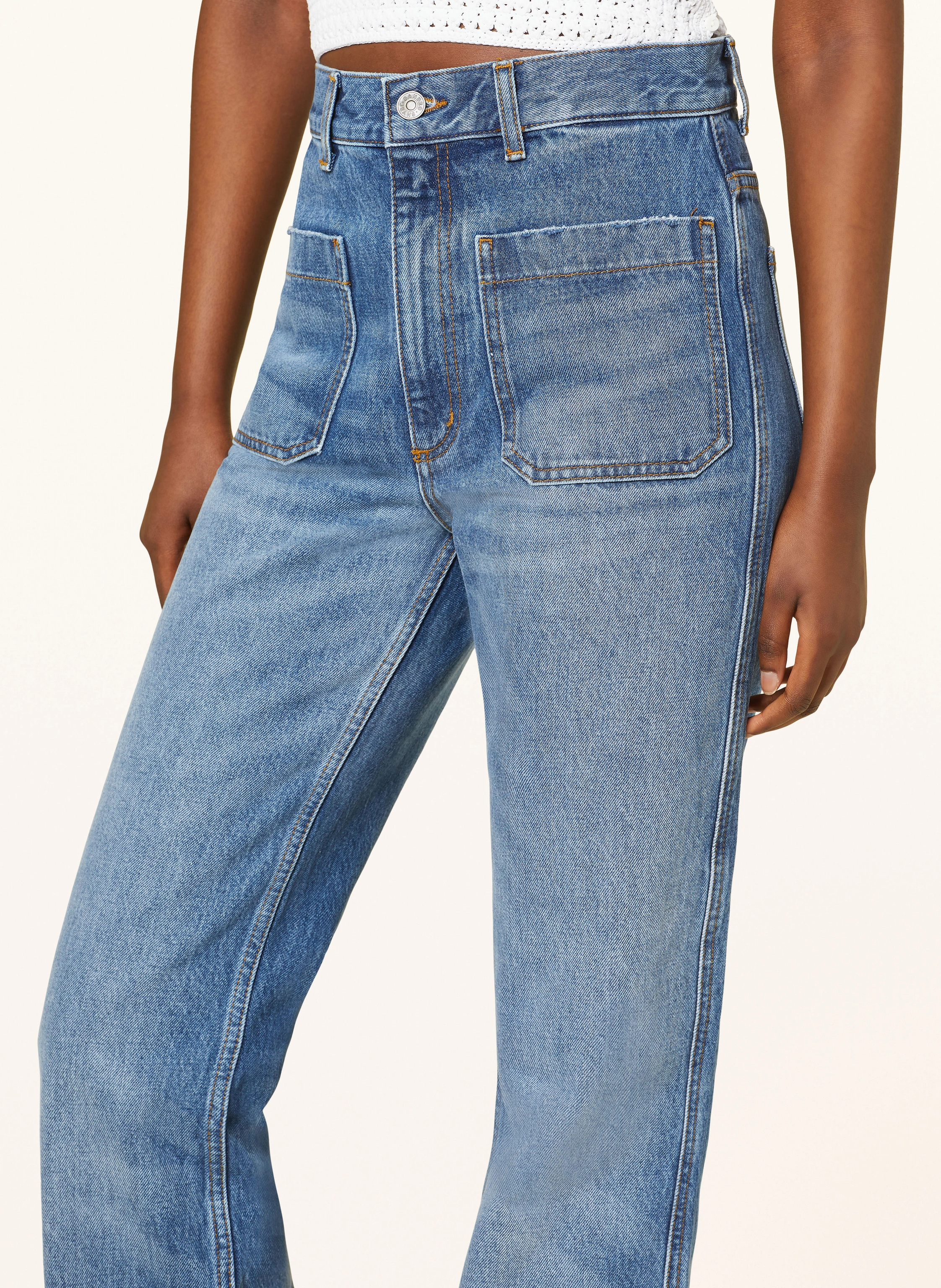 SANDRO Straight Jeans