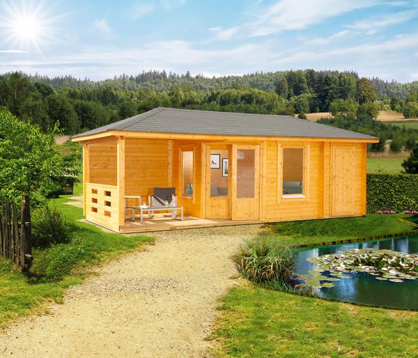 Wolff Finnhaus Gartenhaus Anna 40-A/2, inkl.