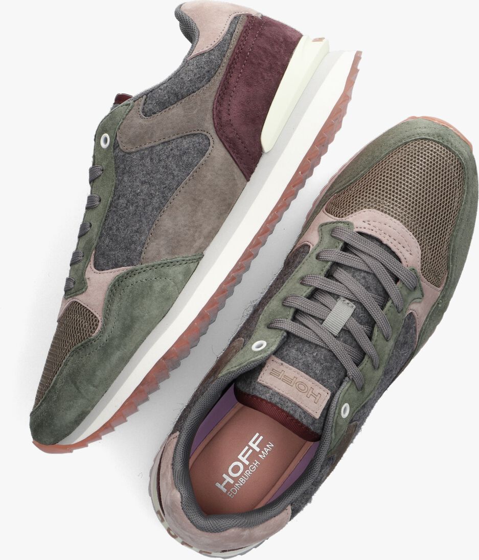 THE HOFF BRAND taupe the hoff brand lage sneakers edingburgh man