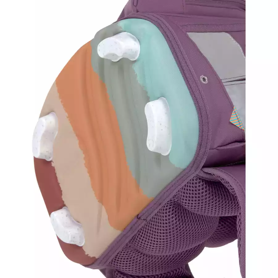 LÄSSIG Schulranzen-Set 7-tlg. Boxy Unique purple