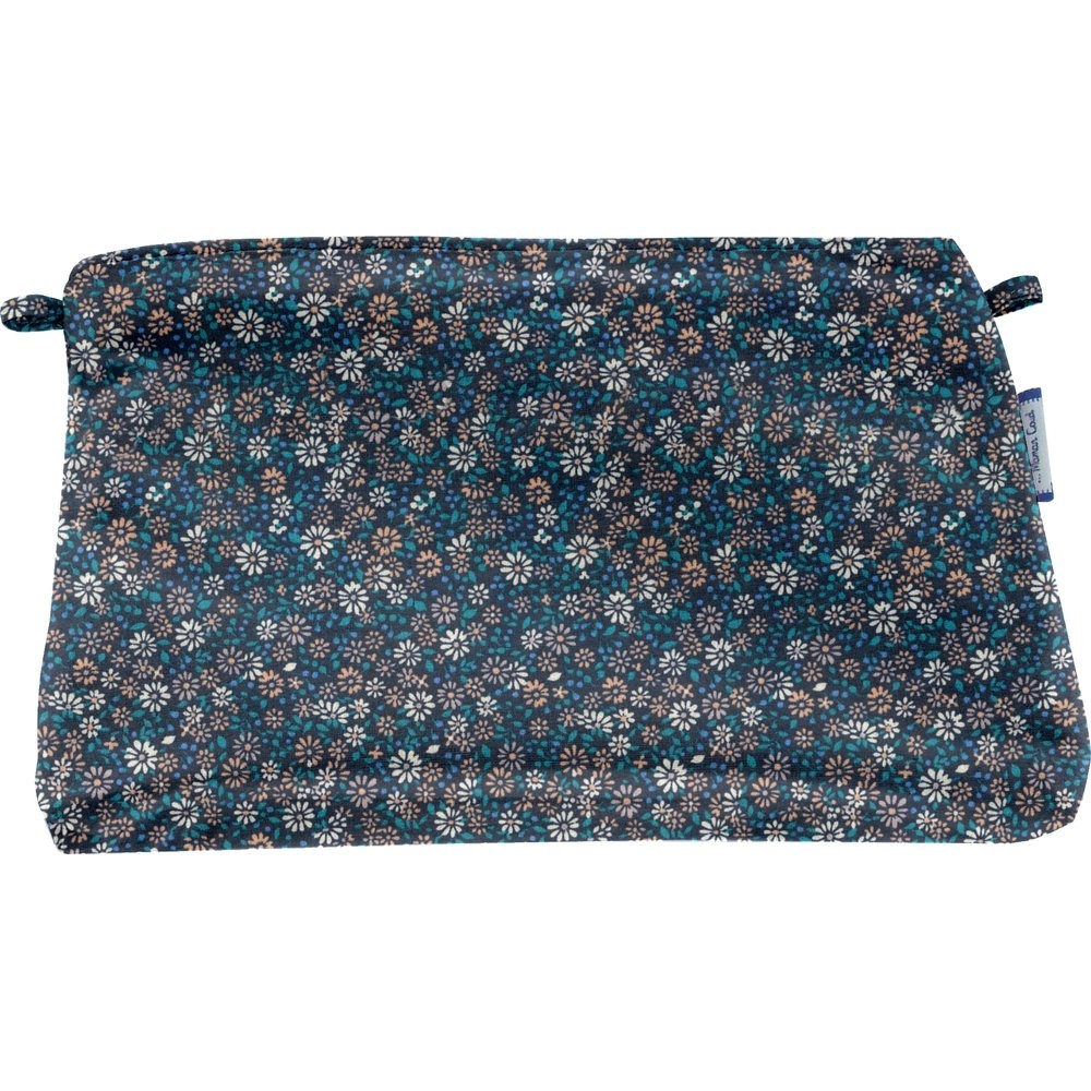 Pochette Tissu Paquerette Marine