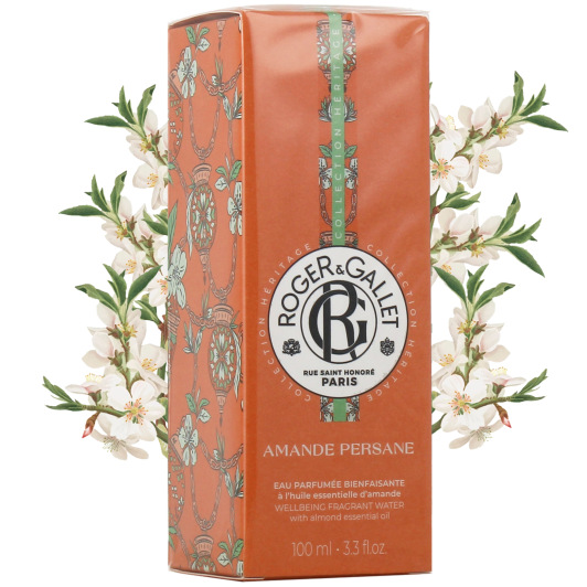Roger Gallet eau parfumée amande persane - Collection Héritage