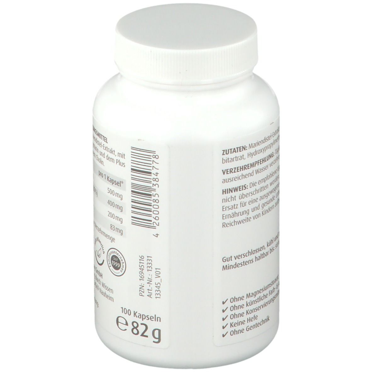 ZeinPharma® Mariendistel + Cholin