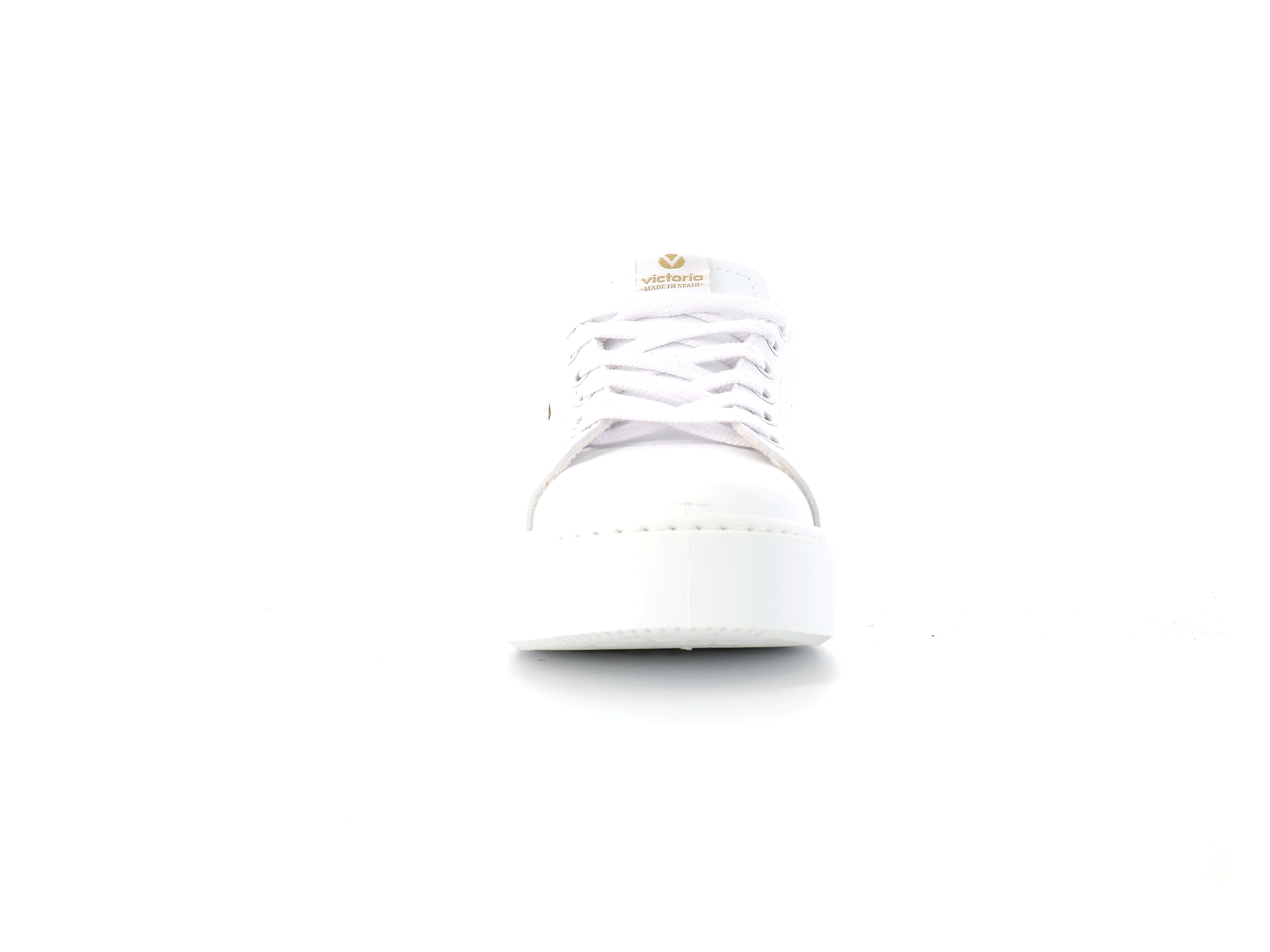 Victoria-1260149 Cuir Blanc-Jaune