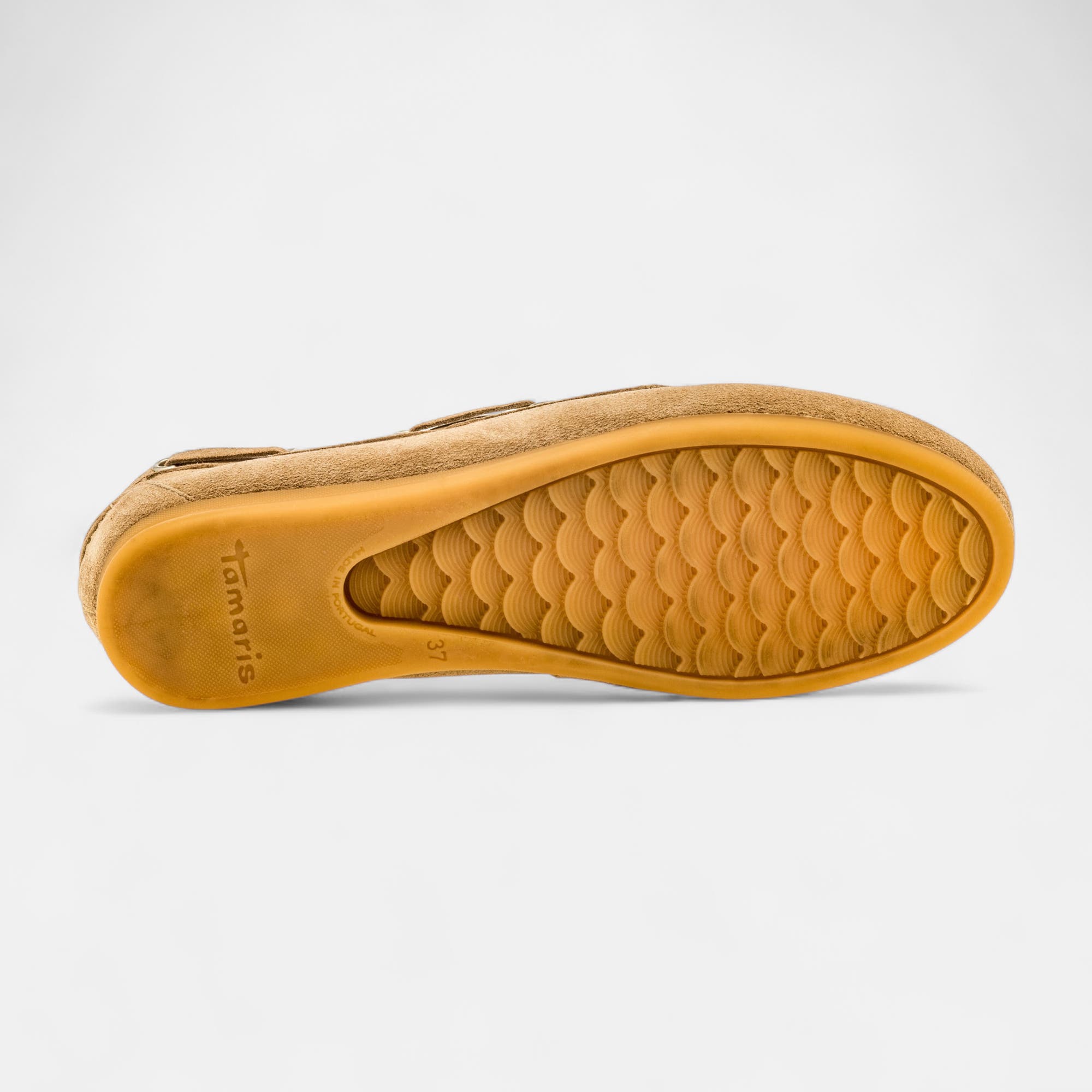 Mocassins Femme en cuir taupe