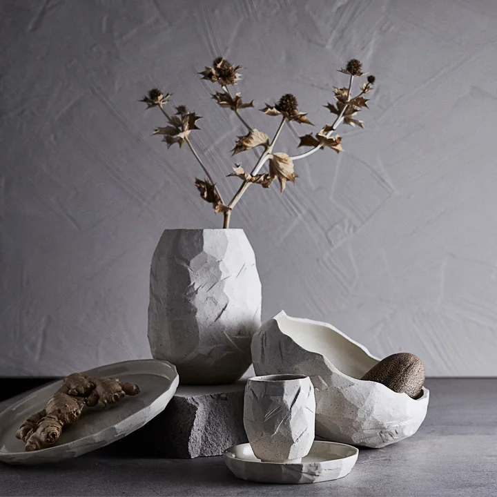 Muubs - Kuri Teller Ø 26 cm, stone