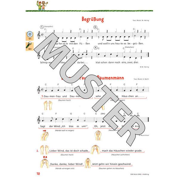 Helbling Verlag Sim Sala Sing Das Liederbuch B