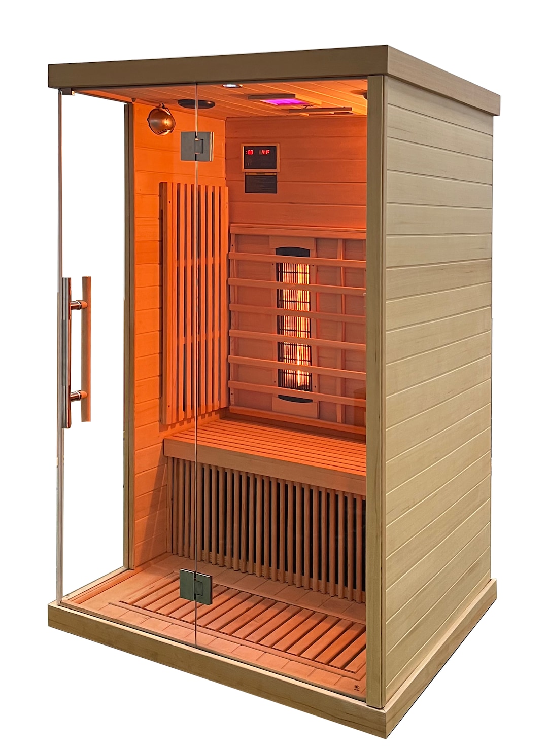 Infrarotsauna SUNRISE M 120x190x105 cm braun
