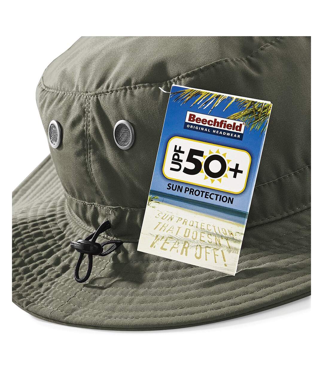 Beechfield - Bob cargo - Indice de protection solaire 50 (Vert olive) - UTRW216
