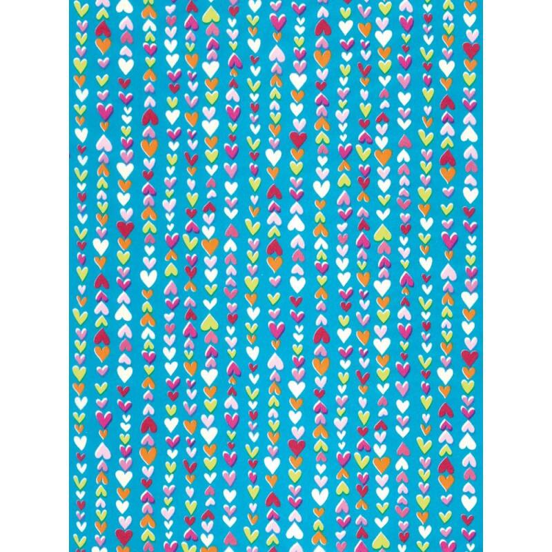 410 - Pochette 20 feuilles Décopatch - Bleu