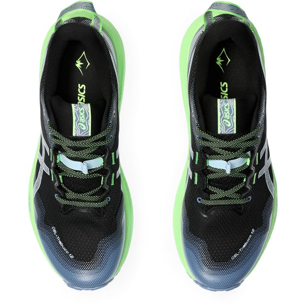 Chaussure trail ASICS GEL-TRABUCO 12 BLACK/LIGHT BLUE