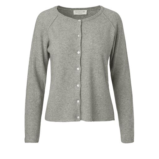 Rosemunde 1421 Cardigan, Light Grey Melange, M