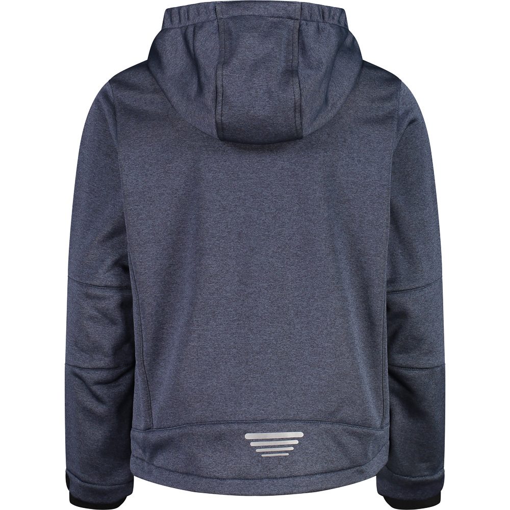 CMP Fix Hood Softshell Jacke Kinder blue mel acido