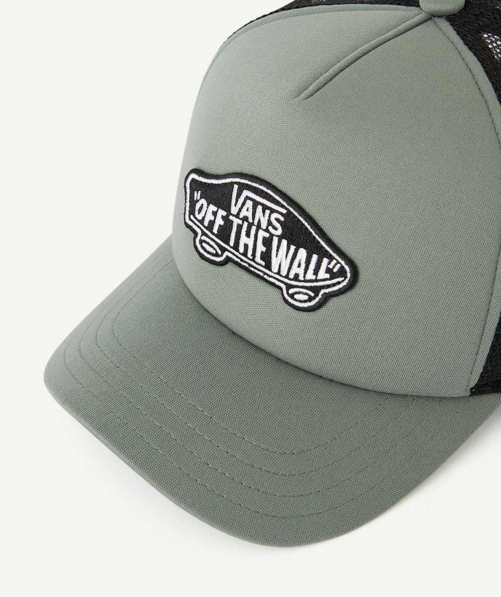 VANSCASQUETTE CLASSIC PATCH TRUCKER VERTE AVEC PATCH BRODÉ