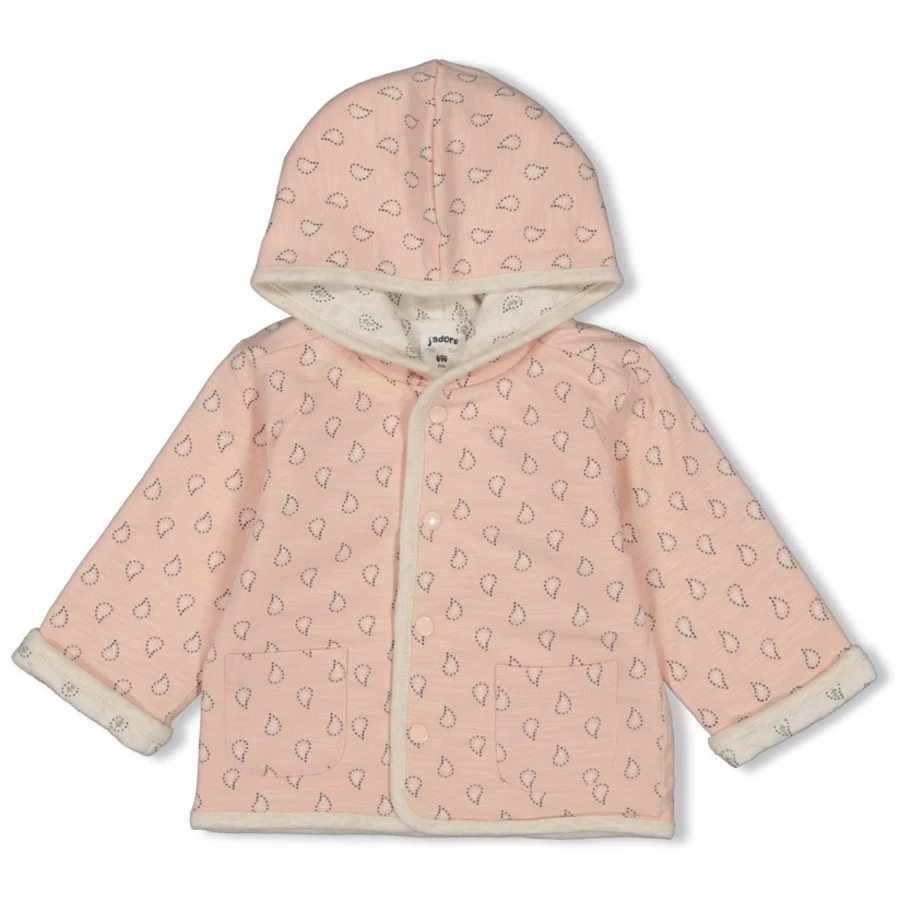 Feetje Wendejacke Pretty Paisley Offwhite melange