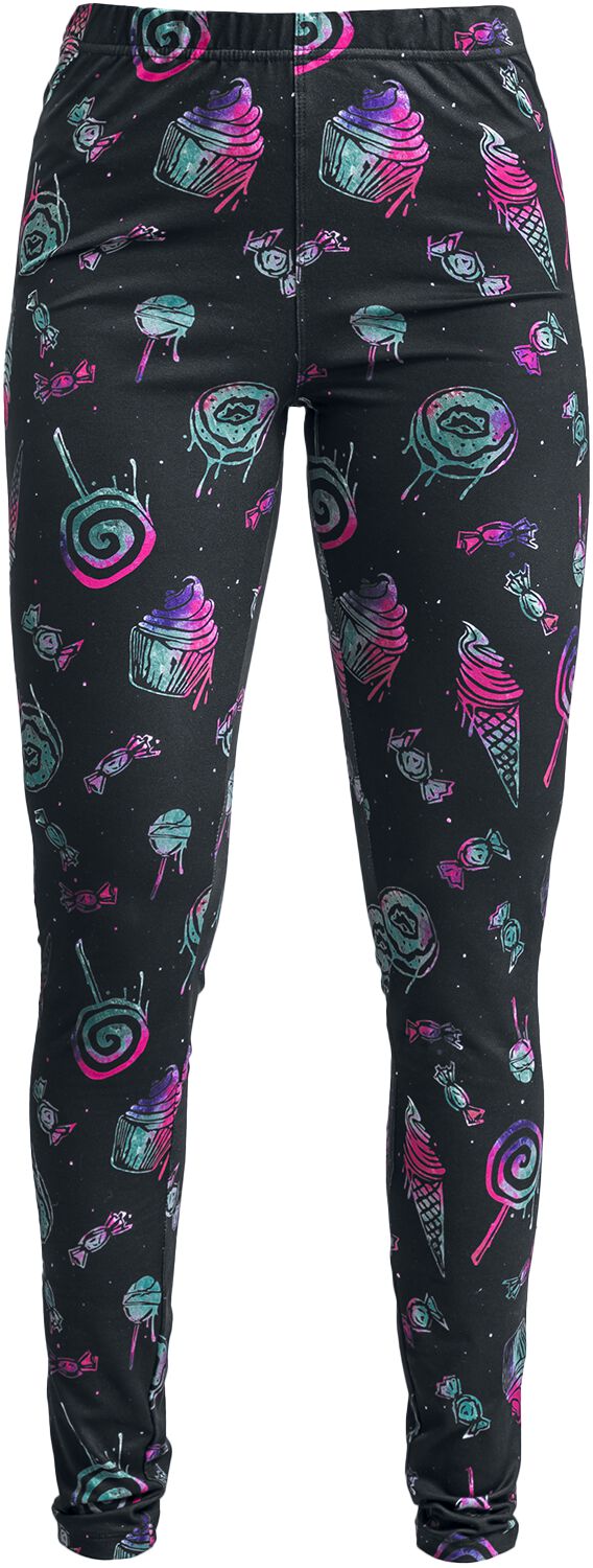 Leggings avec imprimé intégral bonbons | Full Volume by EMP Legging