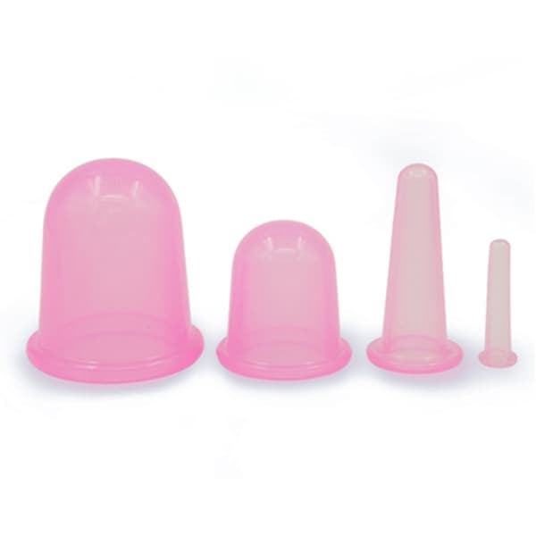 Koppning 4Pack - Vakuumkopper for massasje / cellulitbehandling