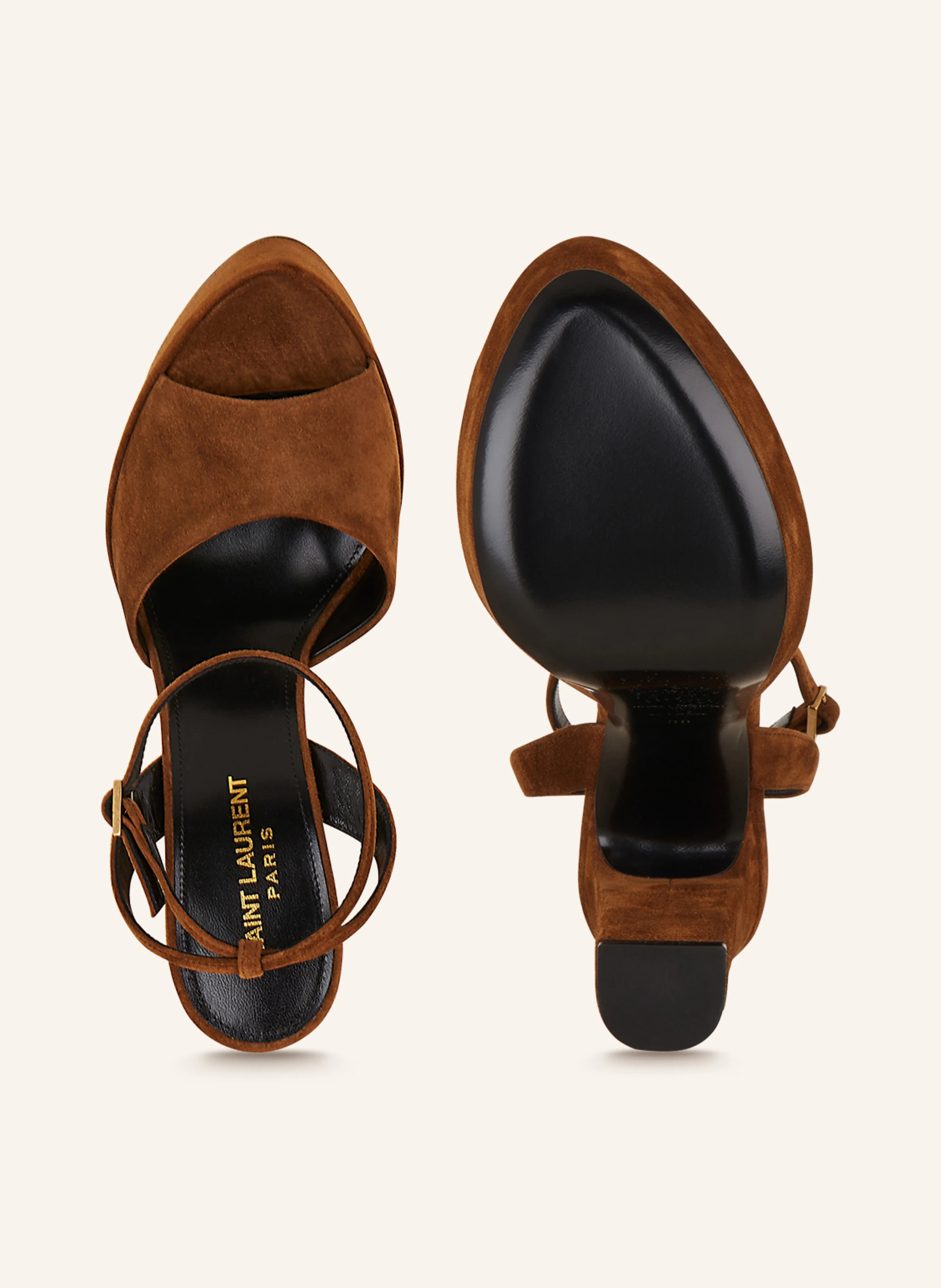 SAINT LAURENT Plateau-Sandaletten