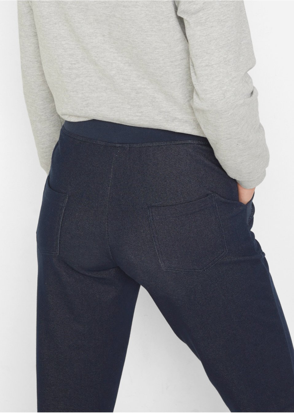 Pantalon sweat imitation jean