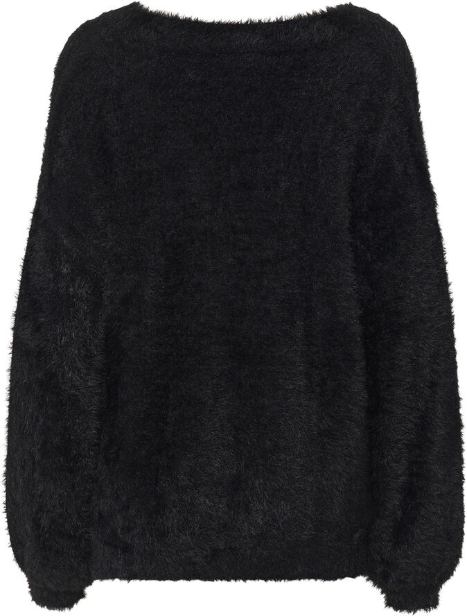 Cream CRFrosty Knit Pullover Pitch black