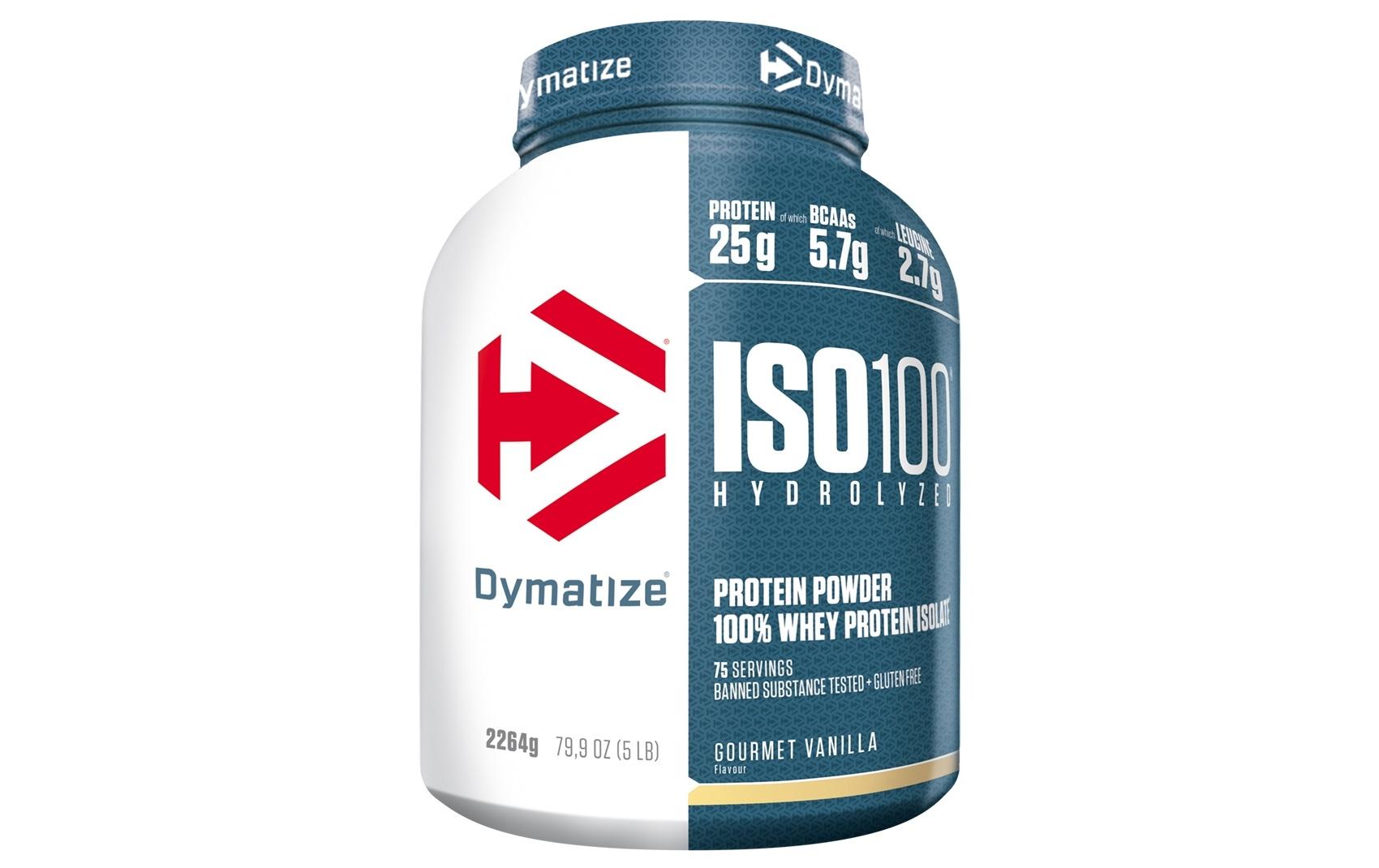 Pulver ISO 100 Hydrolyzed Vanille 2264 gProteinpulver, Gourmet Vanilla