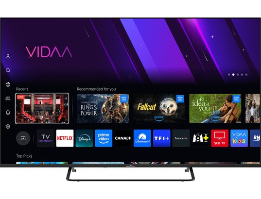 SMART TECH - TV QLED 4K 126 cm 50QV02K