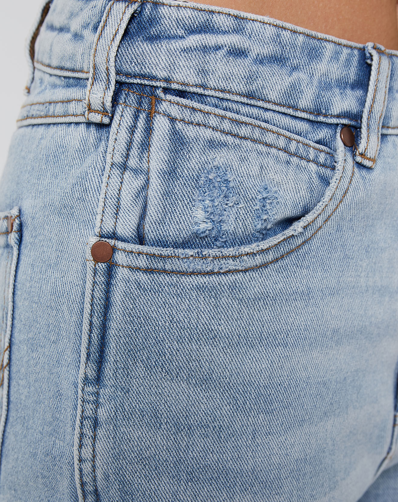 Billabong Jean Billabong x Wrangler Shes Cheeky bleu