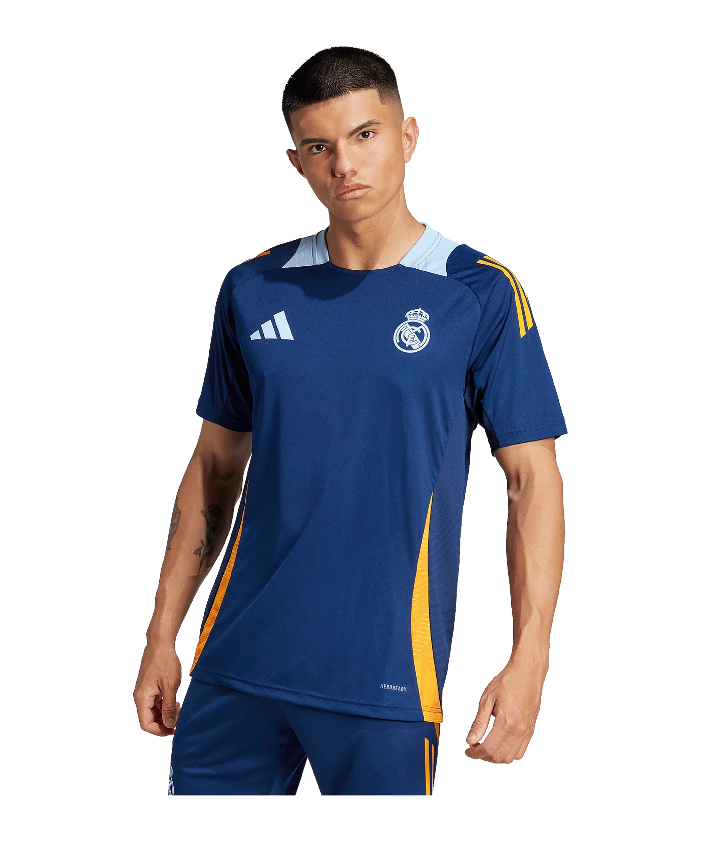 adidas Real Madrid Trainingshirt Blau