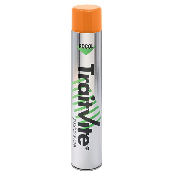 Peinture aérosol TraitVite Précision 1000/750 ml pour traçage coloris orange