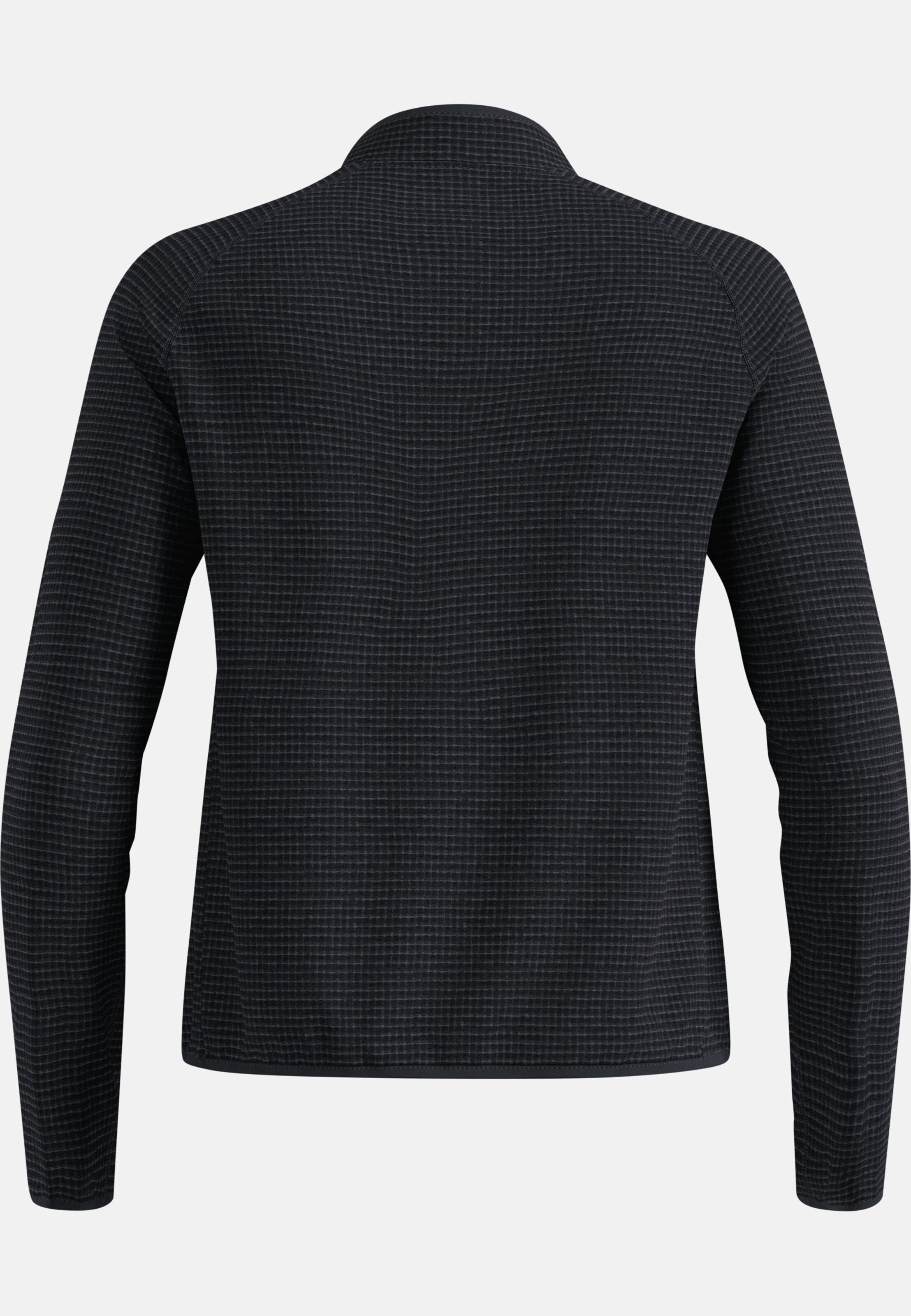 Ascent Mid Layer mit Halbreissverschluss in black