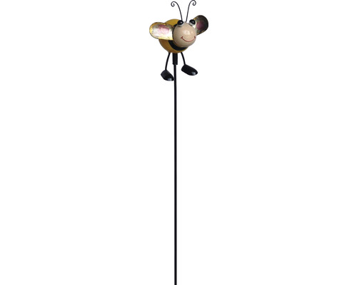 Lafiora decoratieve staaf, bij, 70 cm hoog, metaal, geel