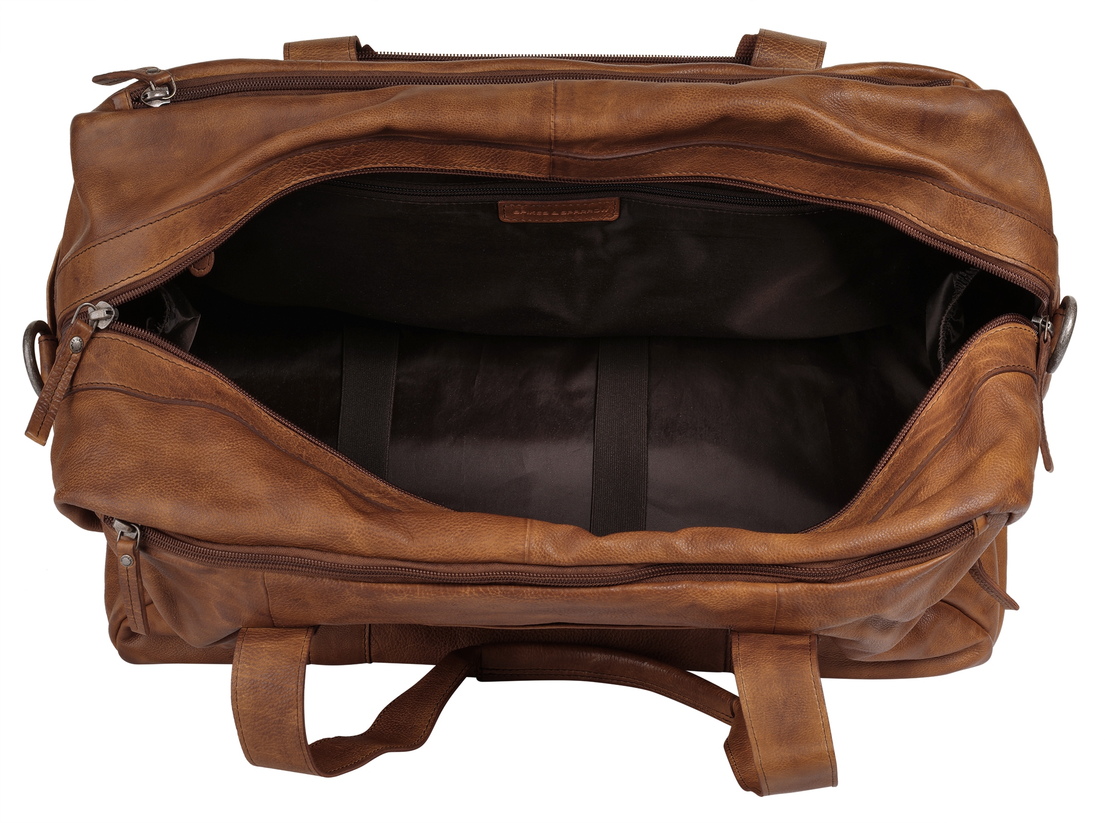 Spikes & Sparrow Reisetasche »WEEKENDER« echt Leder
