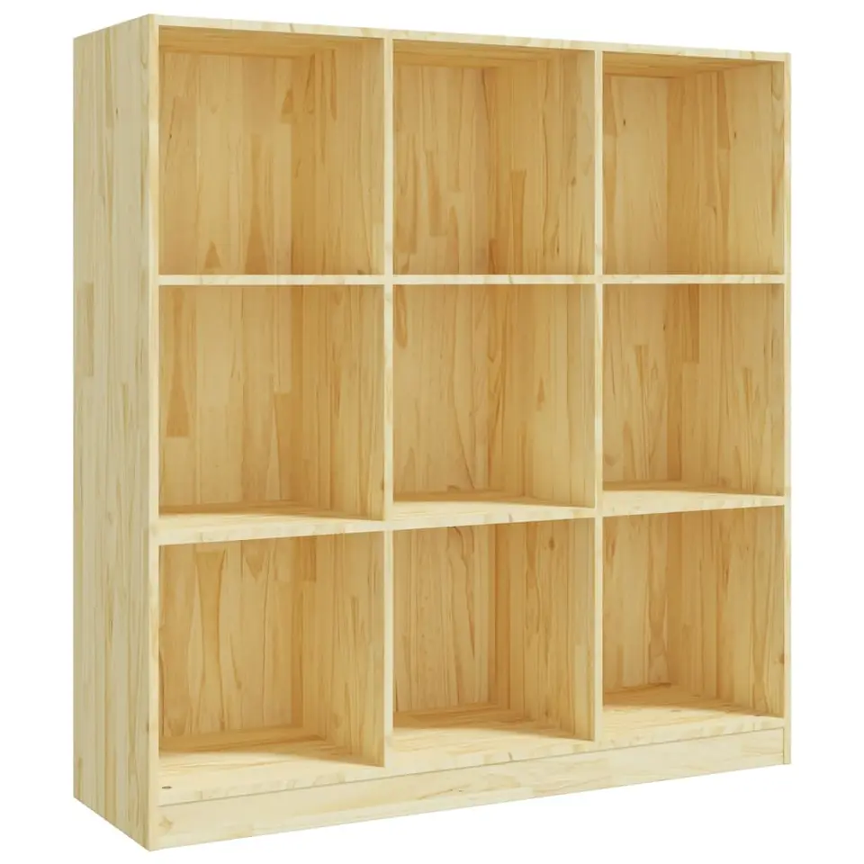 vidaXL - Boekenkast - Bruin - Grenenhout