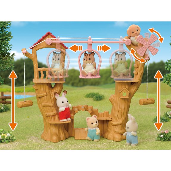 La tyrolienne des bébés - Sylvanian Families 5452