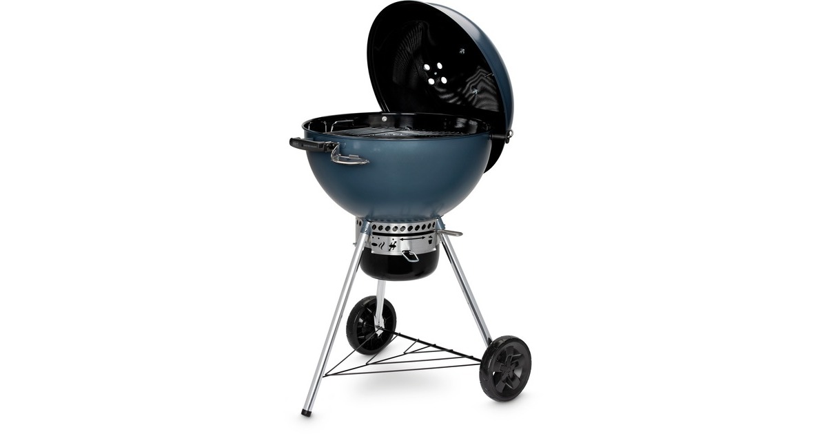 WeberMaster-Touch GBS C-5750 houtskoolbarbecue  (Blauw, Ø 57 cm)