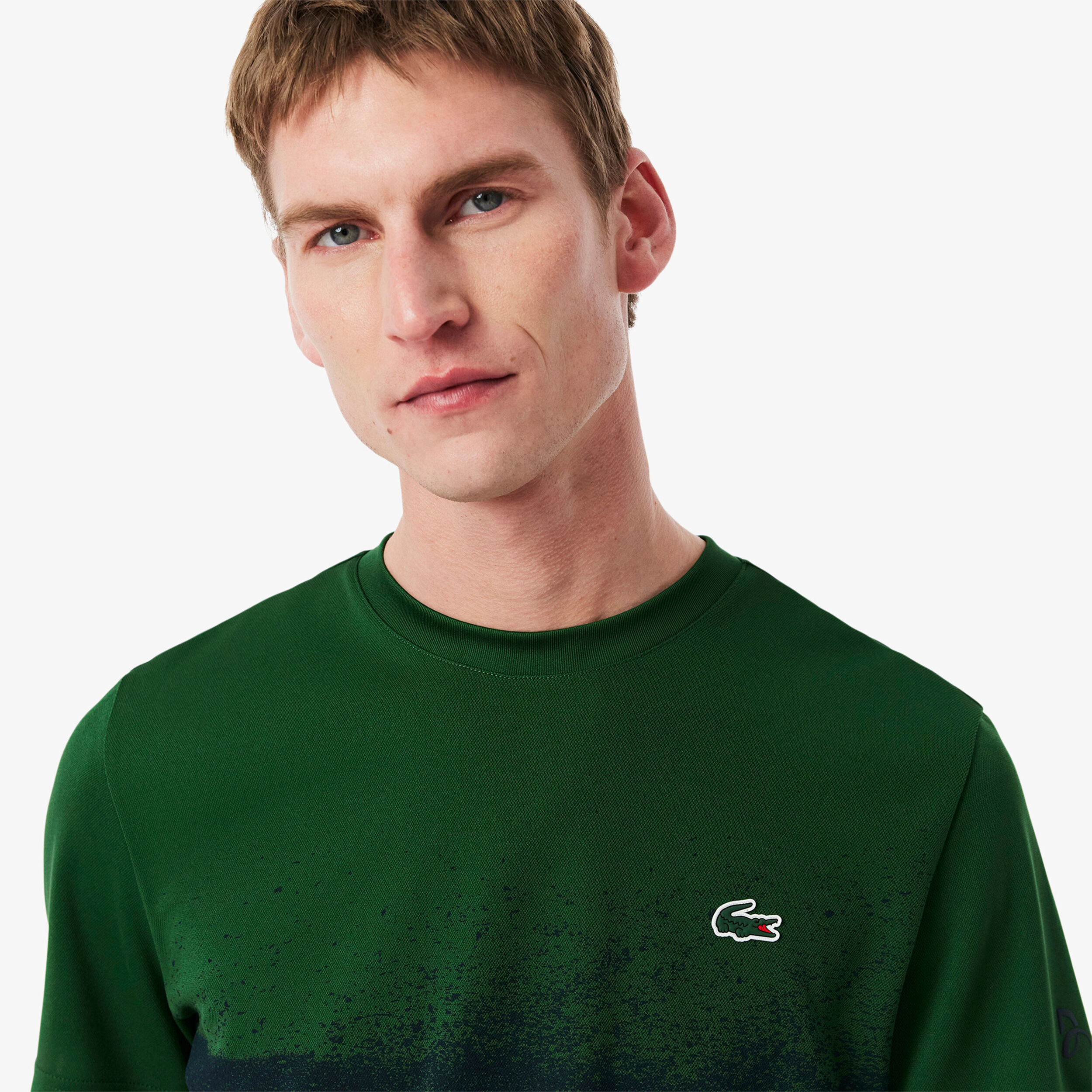 Lacoste T-shirt Hommes - Vert Foncé , Bleu Foncé
