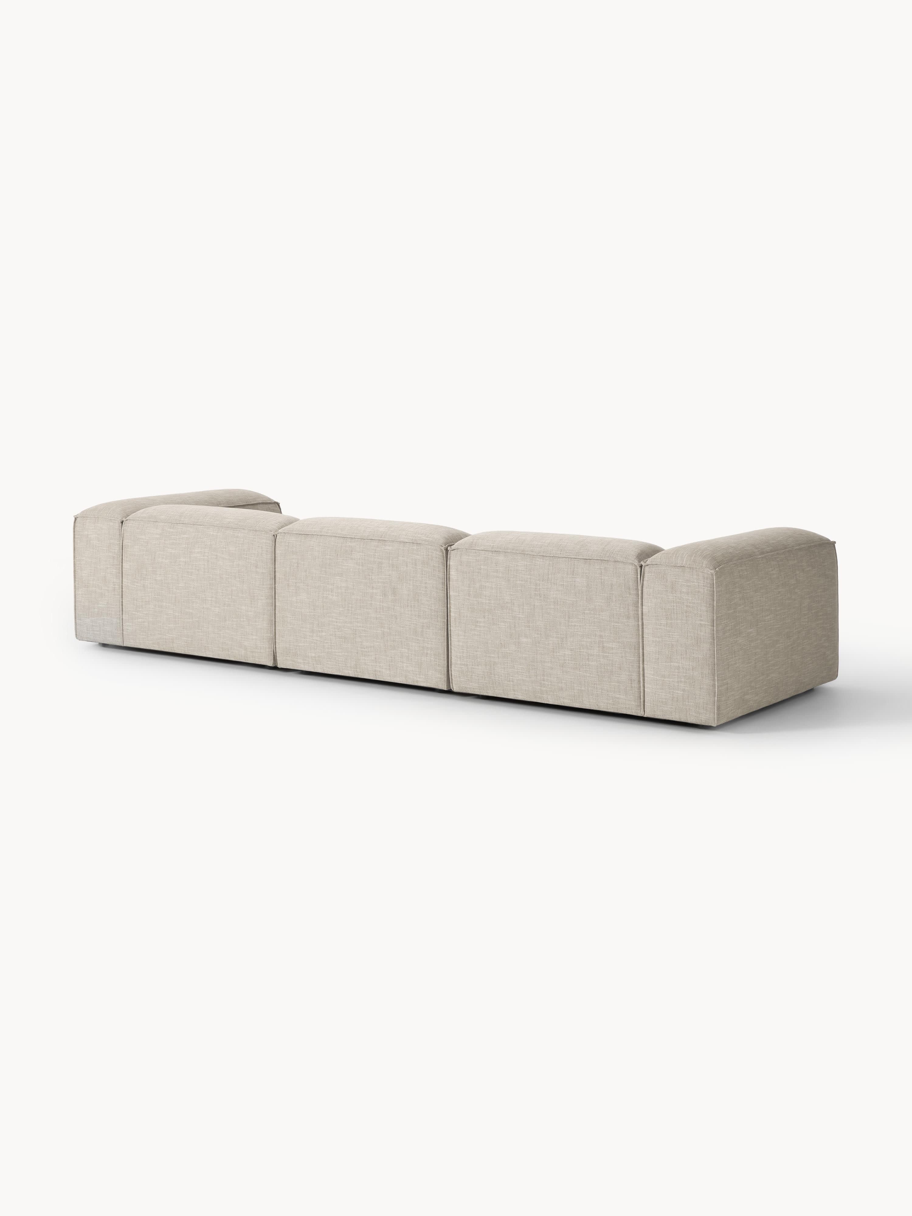 Modulaire bank Lennon (4-zits) van linnenmix